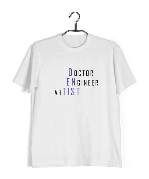 Dentist Medicine Dentist Doctor Engineer Artist Dentist Custom Printed Graphic Design T-Shirt for Men